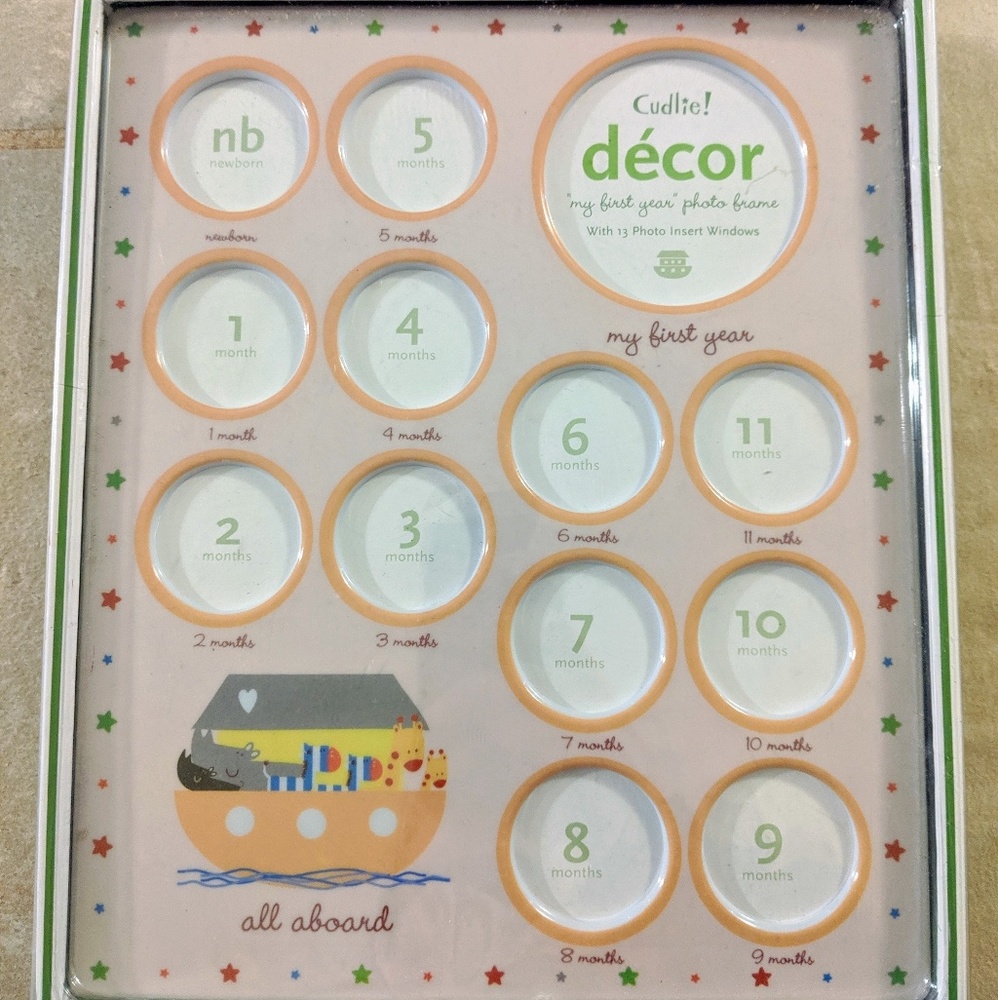 Cudlie First Year Photo Frame